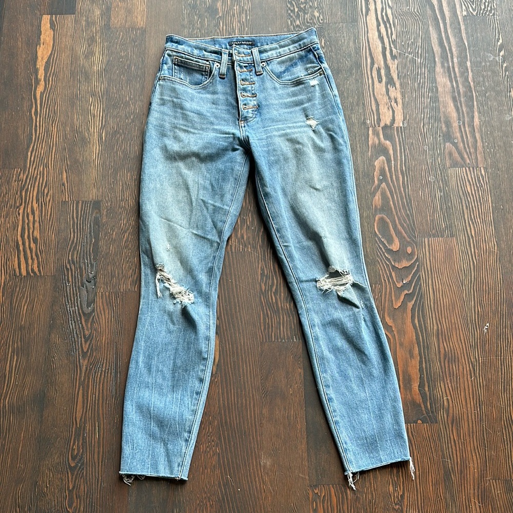 lucky bridgette high rise crop